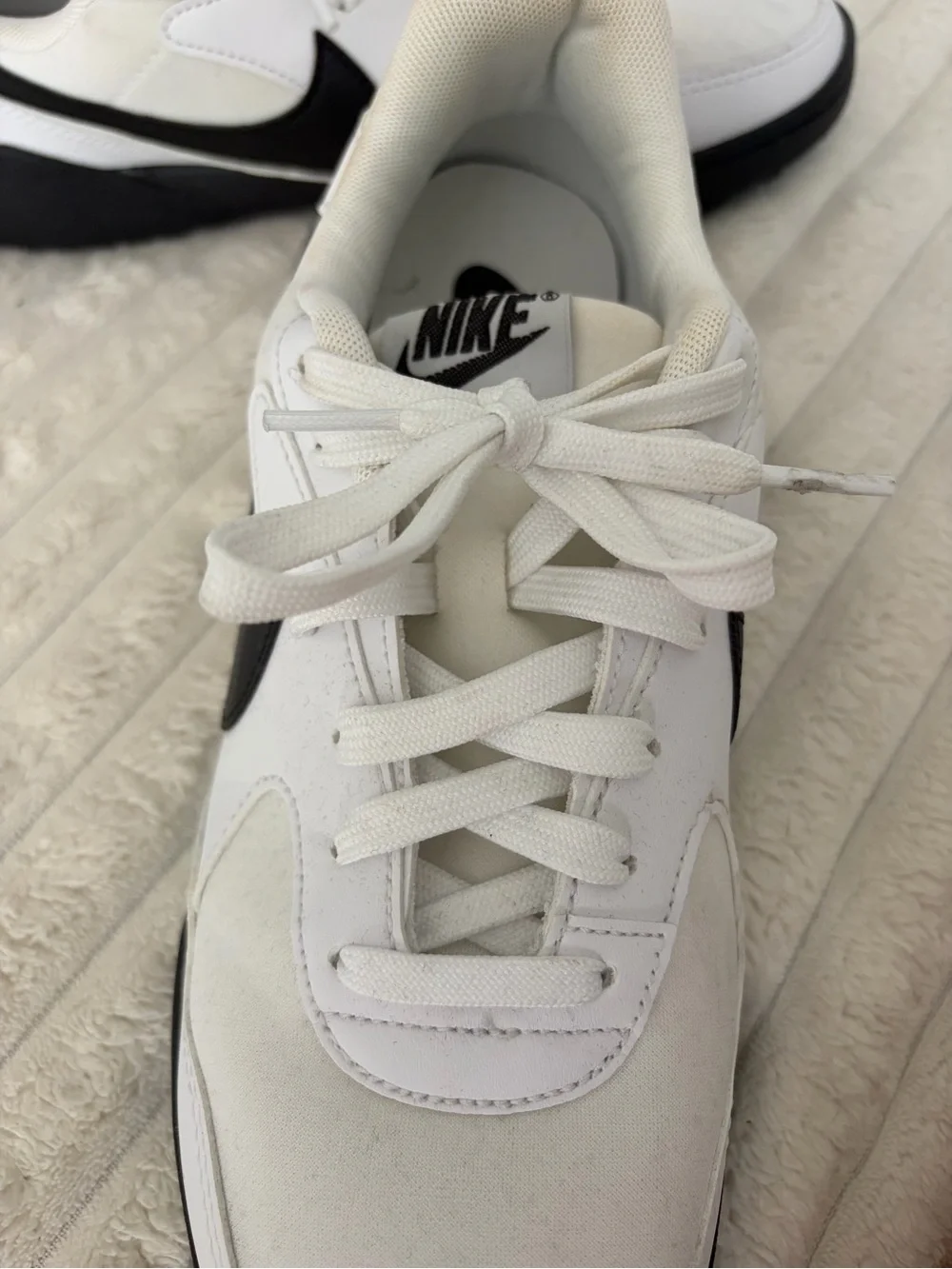 Nike Women’s White & Black     Court Royale/Court Vision Sneakers